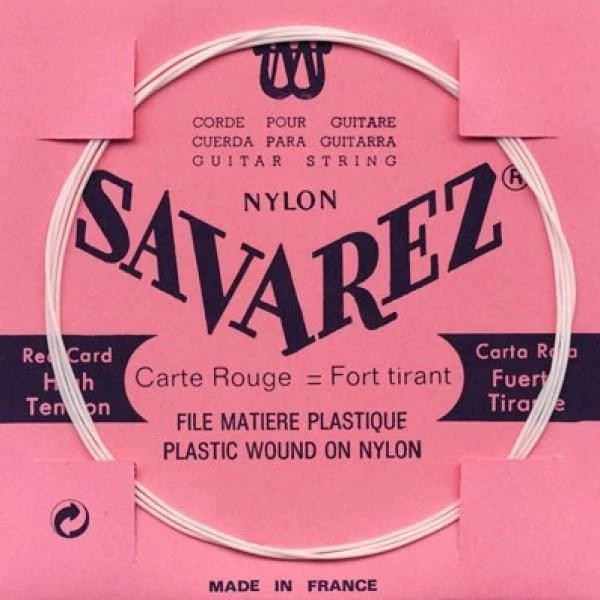 SAVAREZ 511 R 1ª CUERDA CARTA ROJA ENTORCHADA GUITARRA ESPAÑOLA