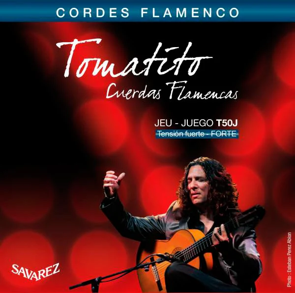 SAVAREZ T50J TOMATITO JUEGO DE CUERDAS GUITARRA FLAMENCA TENSION FUERTE