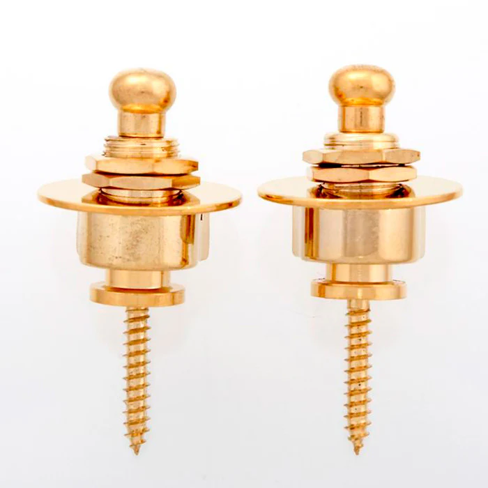 SCHALLER AP0680002 STYLE STRAP LOCK SYSTEM (2) GOLD PULL TO RELEASE