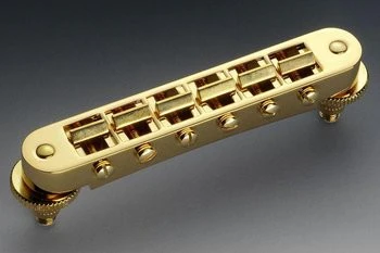 SCHALLER GB0540002 NASHVILLE TUNEMATIC GOLD WITH HARDWARE 2-1/16 STRING 2-29/32 POST SPACING