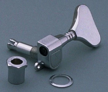 SCHALLER TK0931010 SCHALLER M4 SEALED BASS KEY ENCLOSED BASS SIDE CHROME 20:1.