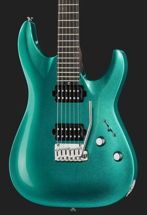 SCHECTER AM-6 TREM AJ AARON MARSHALL GUITARRA ELECTRICA ARCTIC JADE - Image 13
