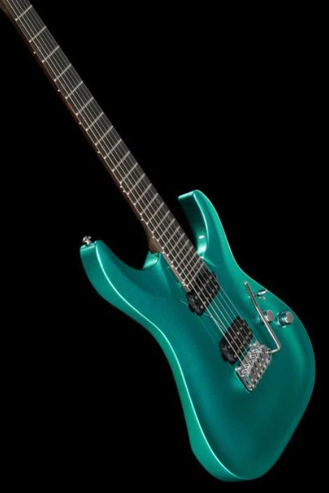 SCHECTER AM-6 TREM AJ AARON MARSHALL GUITARRA ELECTRICA ARCTIC JADE - Image 22