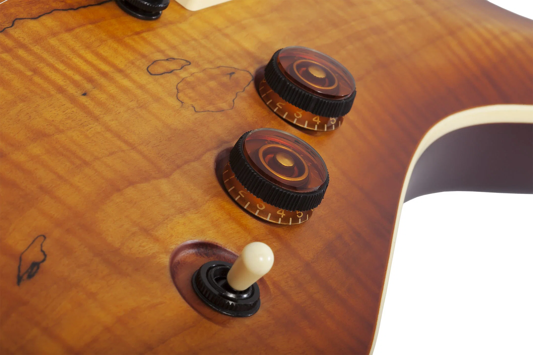 SCHECTER AVENGER EXOTIC SNVB GUITARRA ELECTRICA SPALTED MAPLE - Image 5