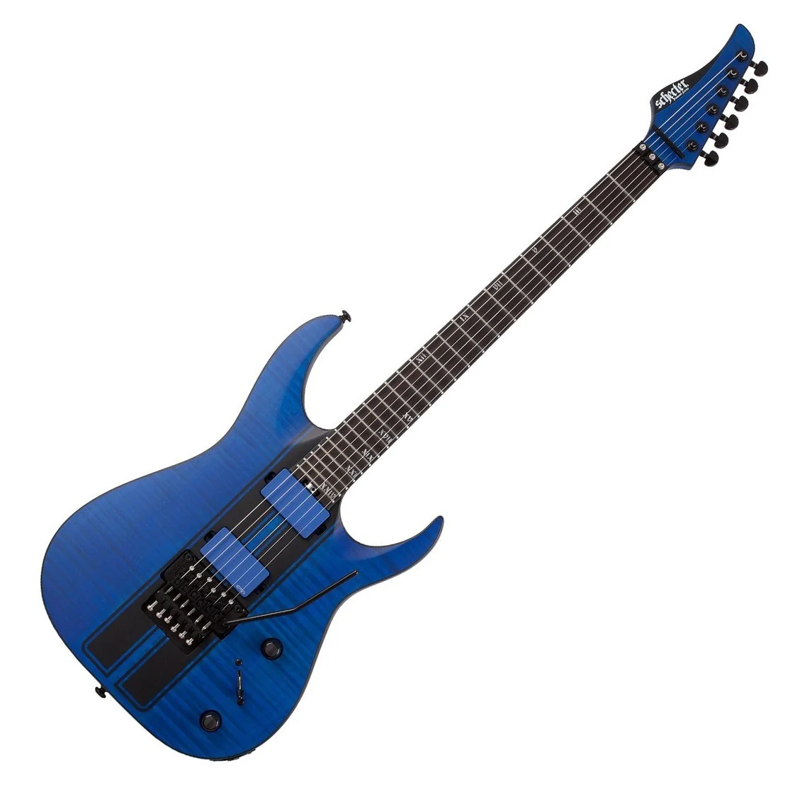 SCHECTER BANSHEE GT-FR TBLU GUITARRA ELECTRICA SATIN TRANSPARENT BLUE - Image 15