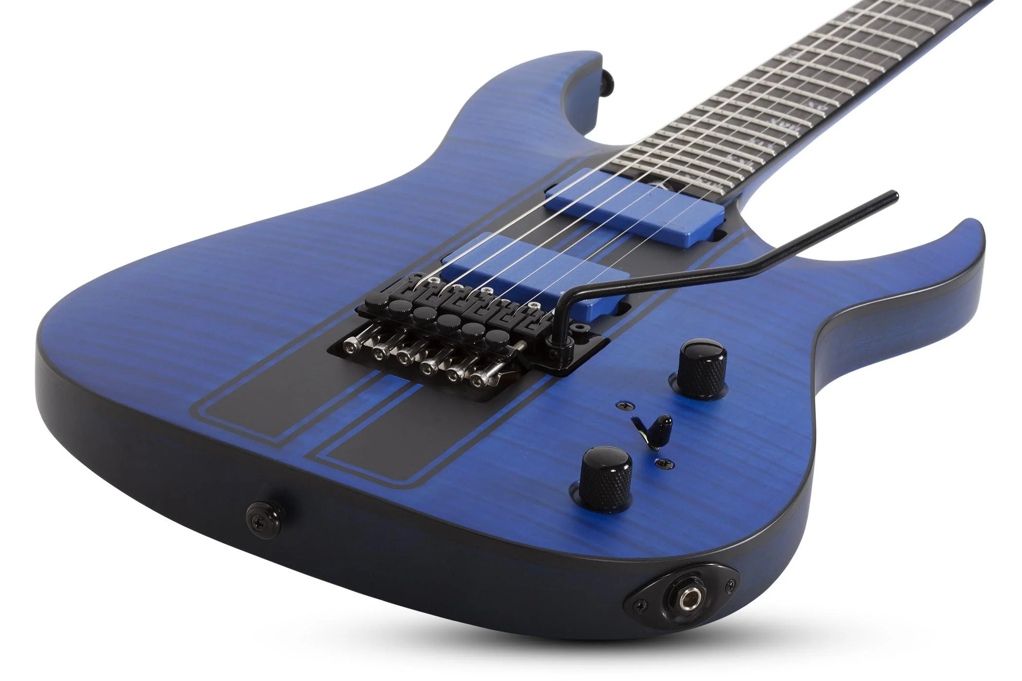 SCHECTER BANSHEE GT-FR TBLU GUITARRA ELECTRICA SATIN TRANSPARENT BLUE - Image 4