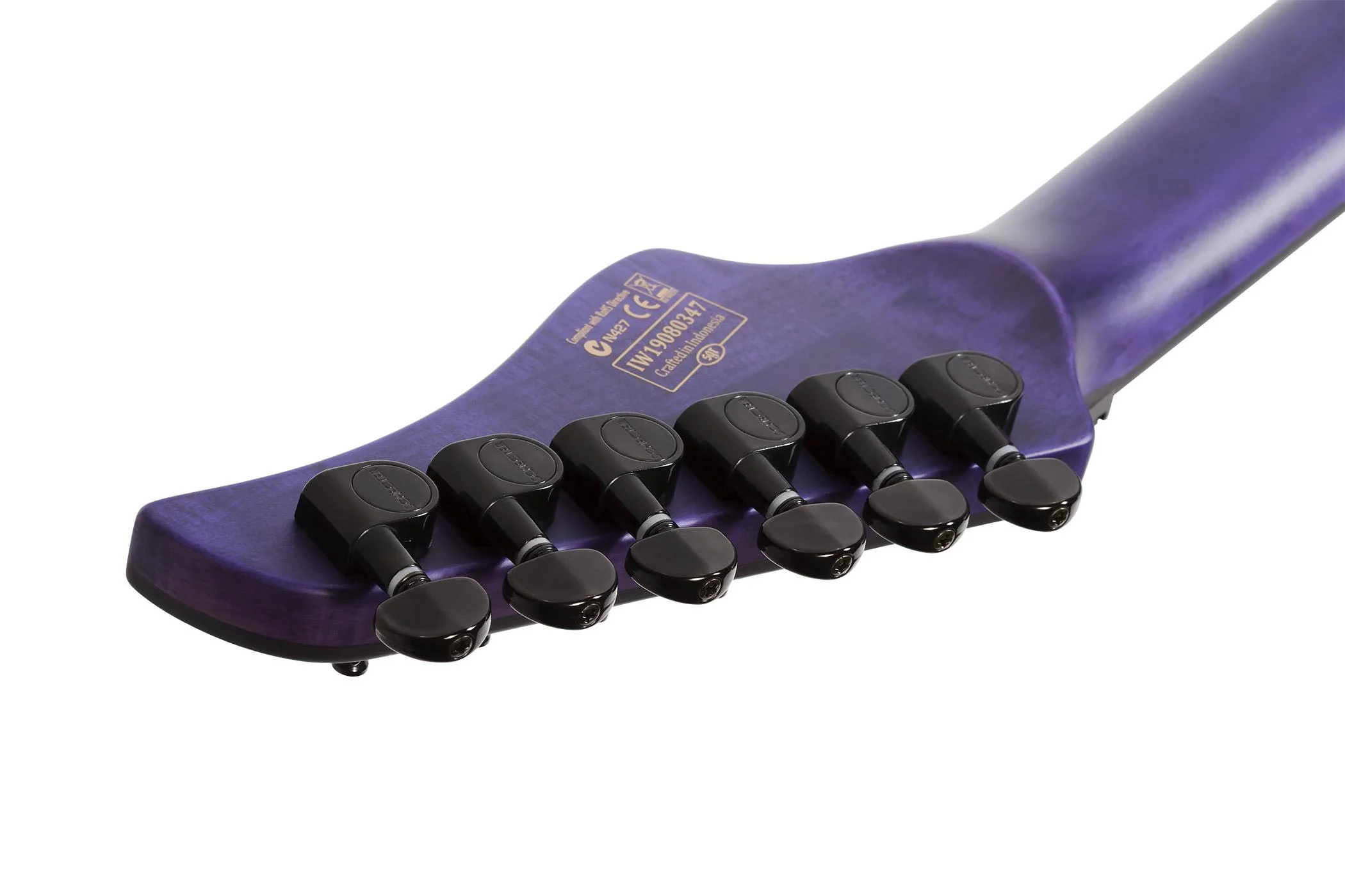 SCHECTER BANSHEE GT-FR TPUR GUITARRA ELECTRICA SATIN TRANSPARENT PURPLE - Image 6