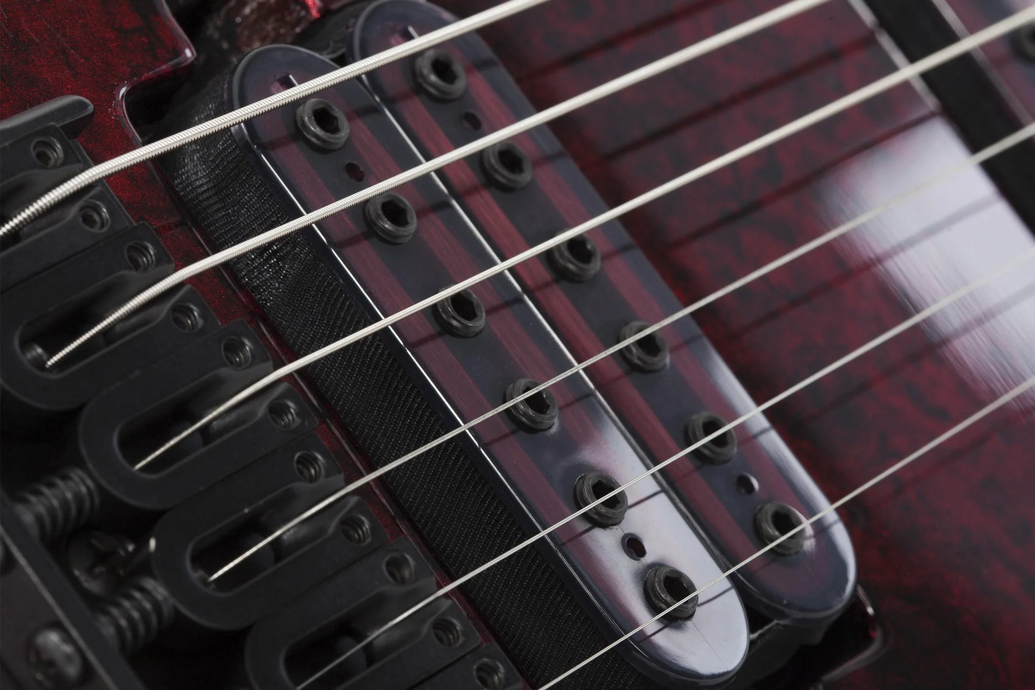 SCHECTER C-1 APOCALYPSE RR GUITARRA ELECTRICA RED REIGN - Image 6