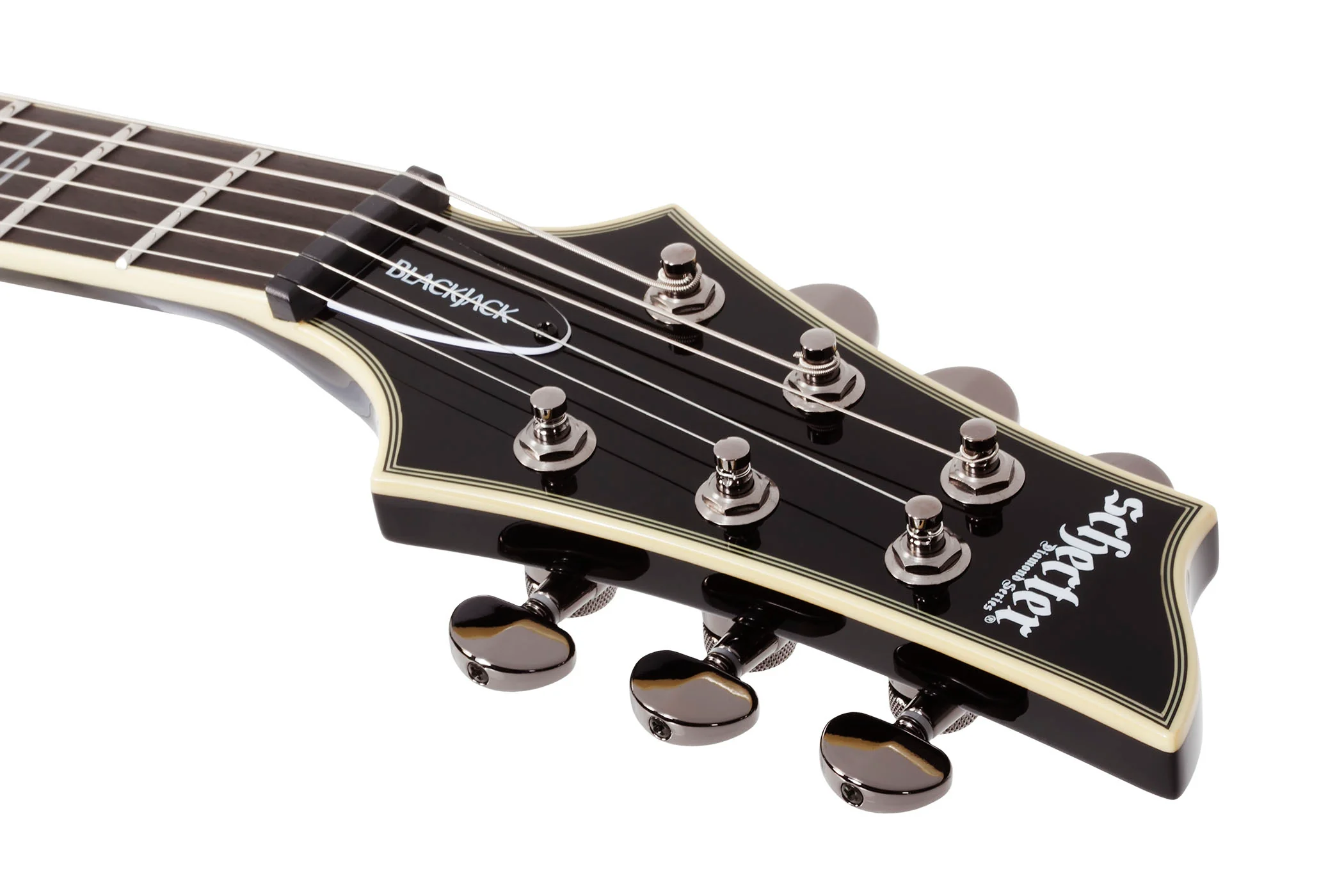 SCHECTER C-1 BLACKJACK GBLK GUITARRA ELECTRICA GLOSS BLACK - Image 8