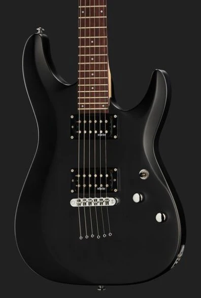 SCHECTER C-6 DELUXE SBK GUITARRA ELECTRICA SATIN BLACK - Image 16