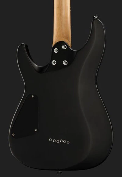 SCHECTER C-6 DELUXE SBK GUITARRA ELECTRICA SATIN BLACK - Image 17