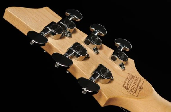 SCHECTER C-6 DELUXE SBK GUITARRA ELECTRICA SATIN BLACK - Image 27