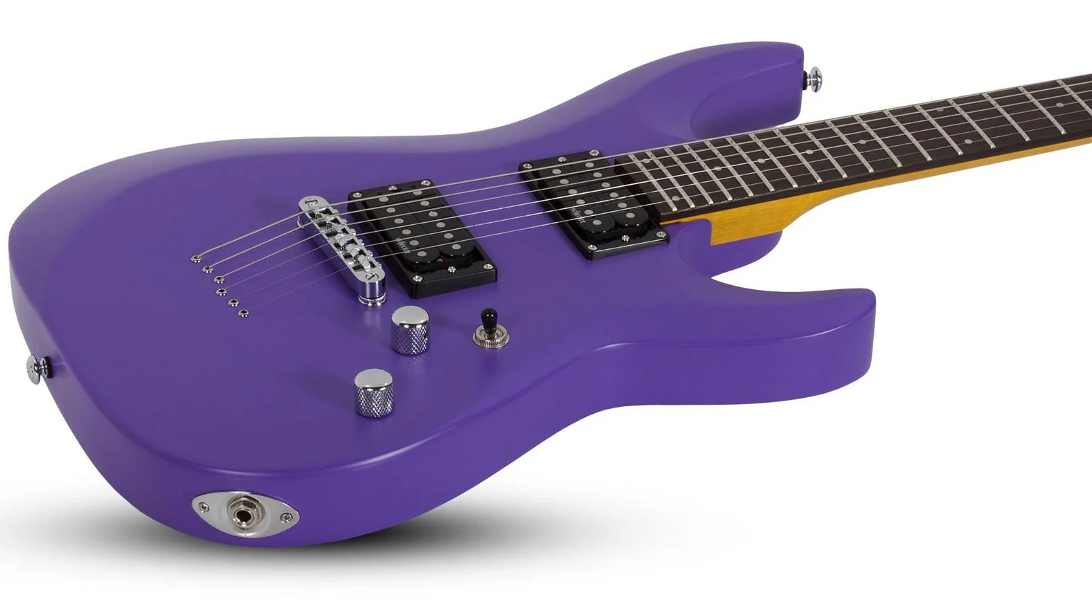 SCHECTER C-6 DELUXE SPL GUITARRA ELECTRICA SATIN PURPLE - Image 4