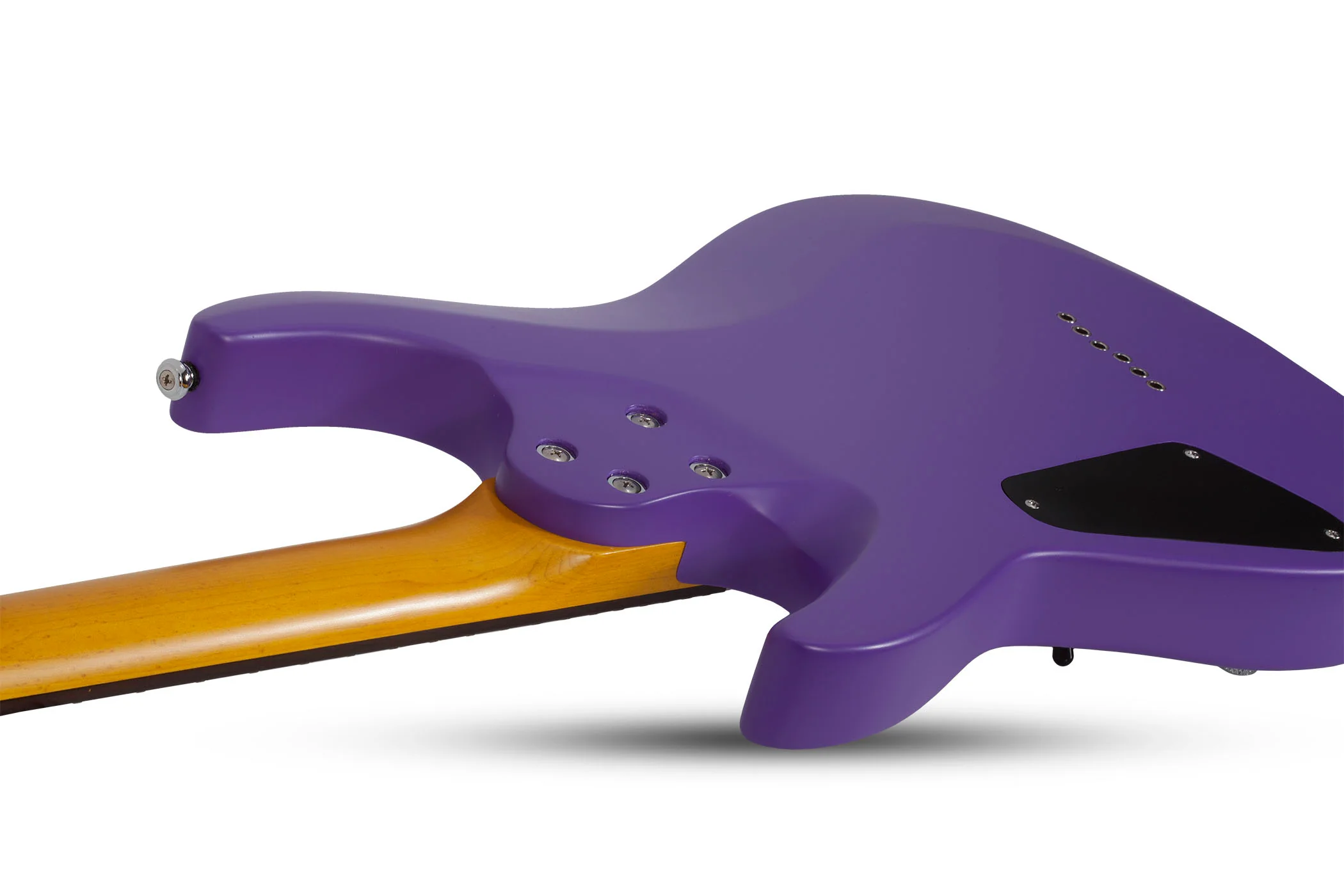 SCHECTER C-6 DELUXE SPL GUITARRA ELECTRICA SATIN PURPLE - Image 6