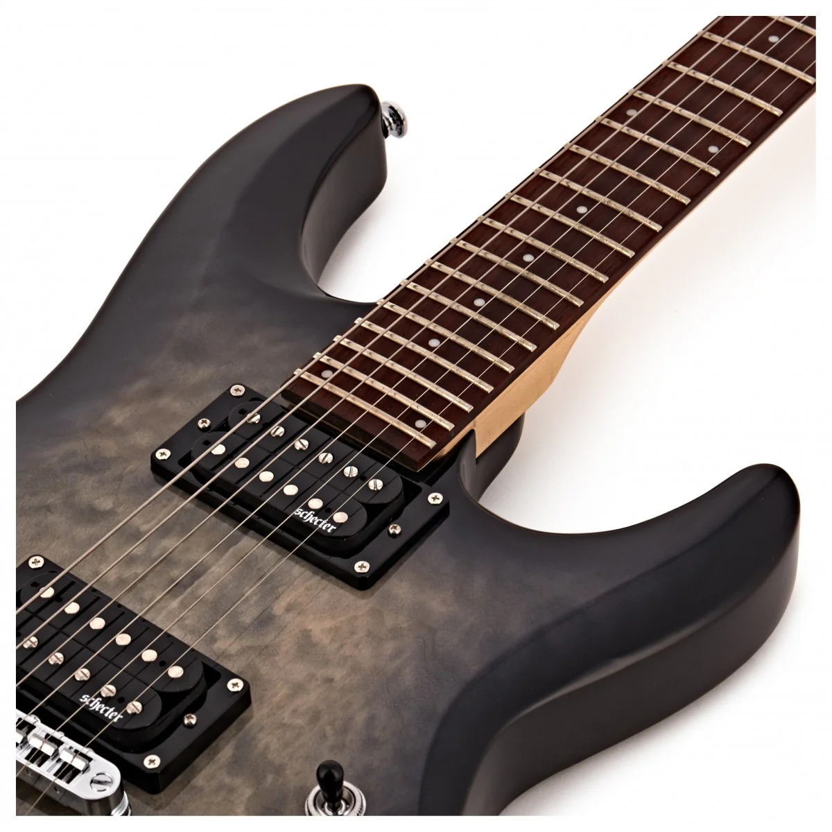 SCHECTER C-6 PLUS CB GUITARRA ELECTRICA CHARCOAL BURST - Image 11