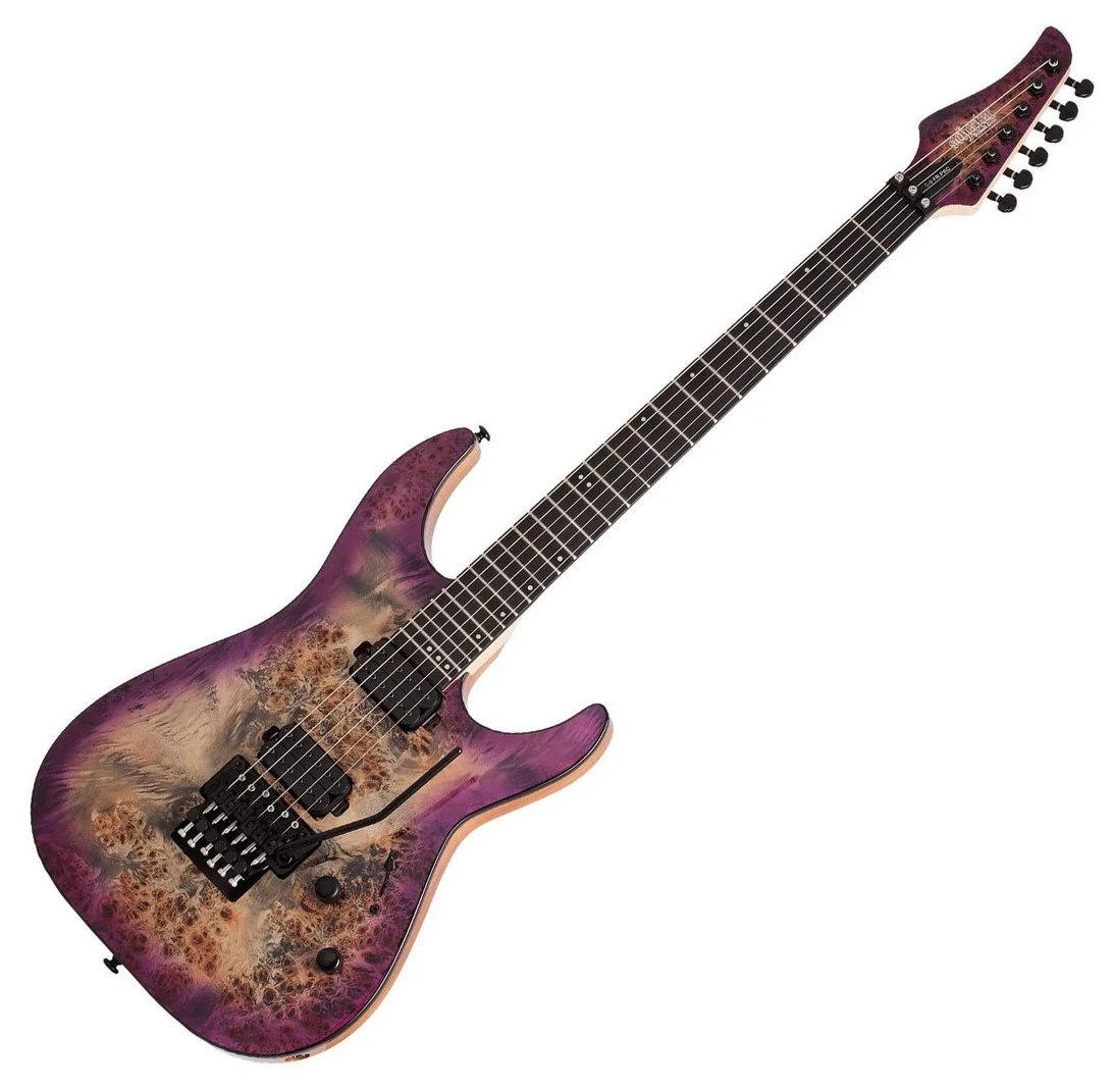 SCHECTER C-6 PRO FR ARB GUITARRA ELECTRICA AURORA BURST - Image 12