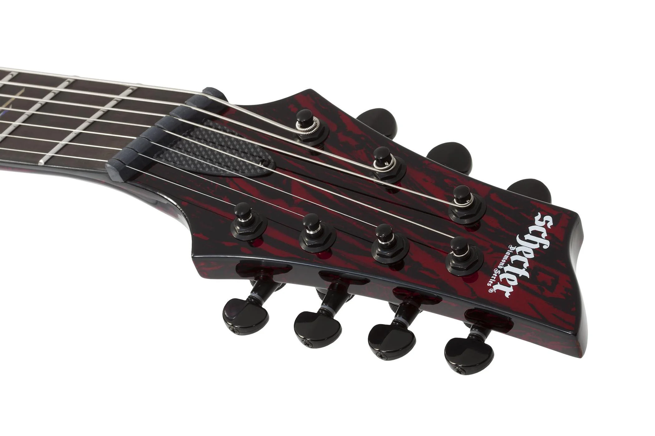 SCHECTER C-7 MULTISCALE SILVER MOUNTAIN BM GUITARRA ELECTRICA 7 CUERDAS BLOOD MOON - Image 10