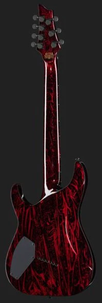 SCHECTER C-7 MULTISCALE SILVER MOUNTAIN BM GUITARRA ELECTRICA 7 CUERDAS BLOOD MOON - Image 14