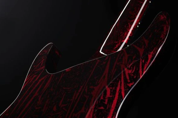 SCHECTER C-7 MULTISCALE SILVER MOUNTAIN BM GUITARRA ELECTRICA 7 CUERDAS BLOOD MOON - Image 20