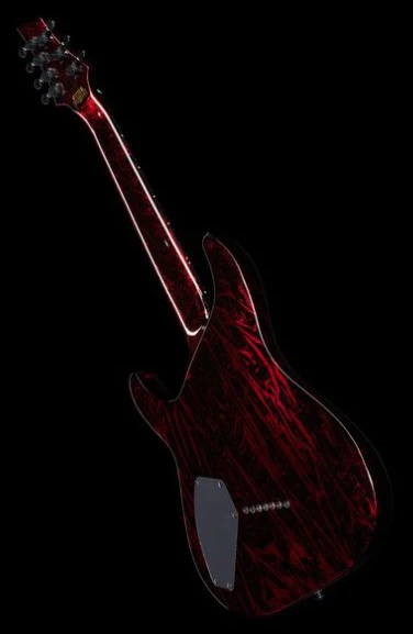 SCHECTER C-7 MULTISCALE SILVER MOUNTAIN BM GUITARRA ELECTRICA 7 CUERDAS BLOOD MOON - Image 24