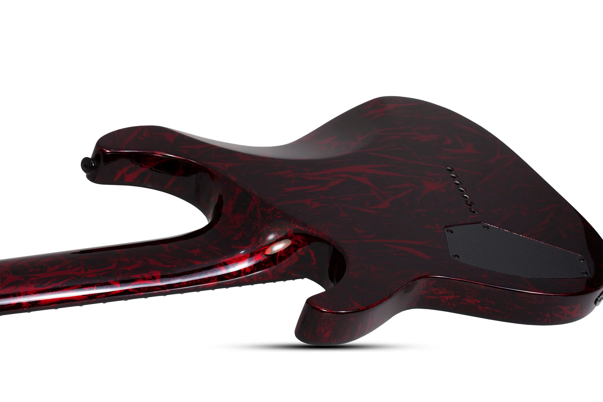 SCHECTER C-7 MULTISCALE SILVER MOUNTAIN BM GUITARRA ELECTRICA 7 CUERDAS BLOOD MOON - Image 3