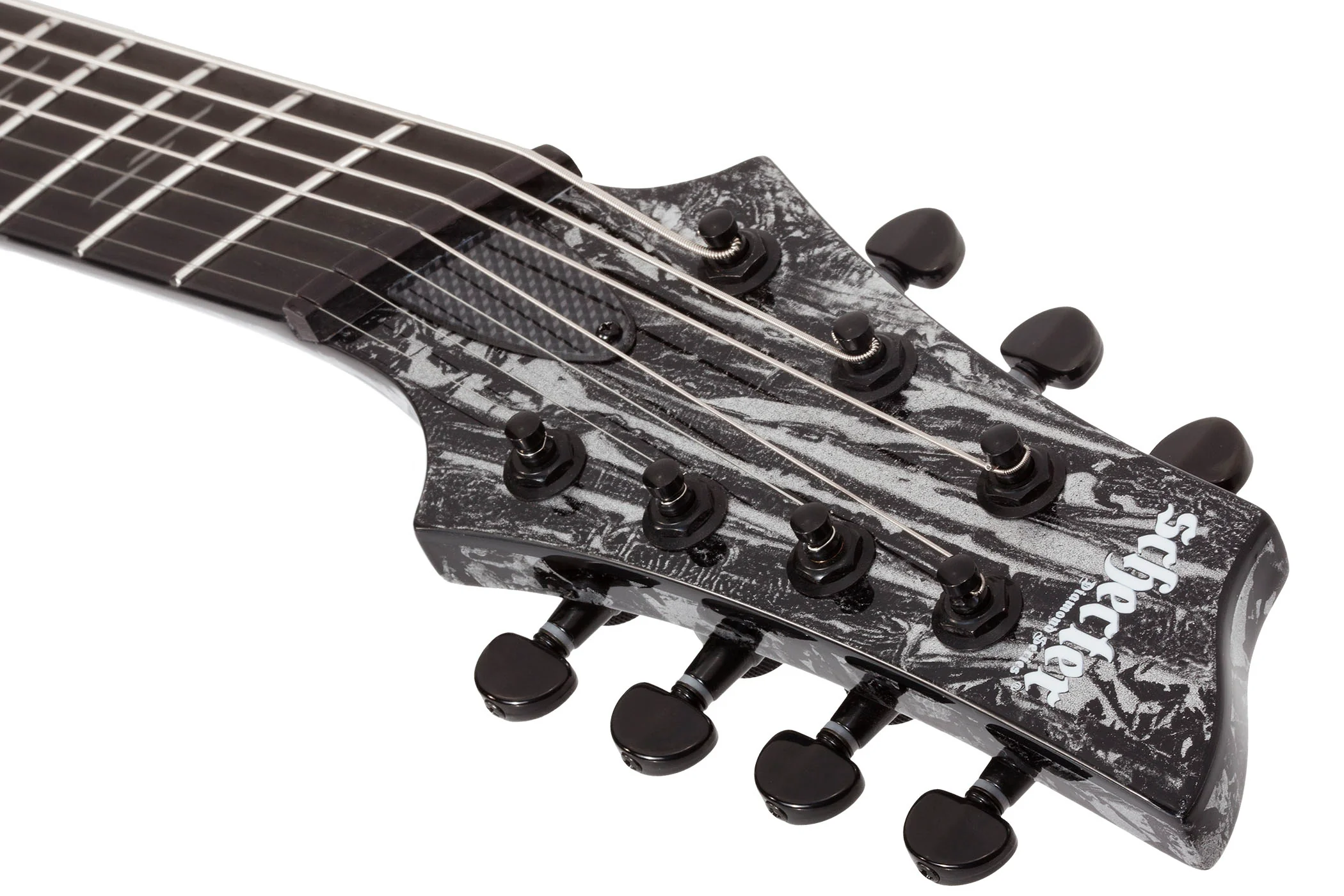 SCHECTER C-7 MULTISCALE SILVER MOUNTAIN GUITARRA ELECTRICA 7 CUERDAS SILVER MOUNTAIN - Image 10