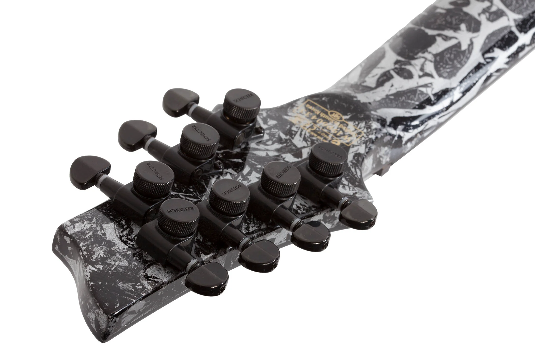 SCHECTER C-7 MULTISCALE SILVER MOUNTAIN GUITARRA ELECTRICA 7 CUERDAS SILVER MOUNTAIN - Image 11