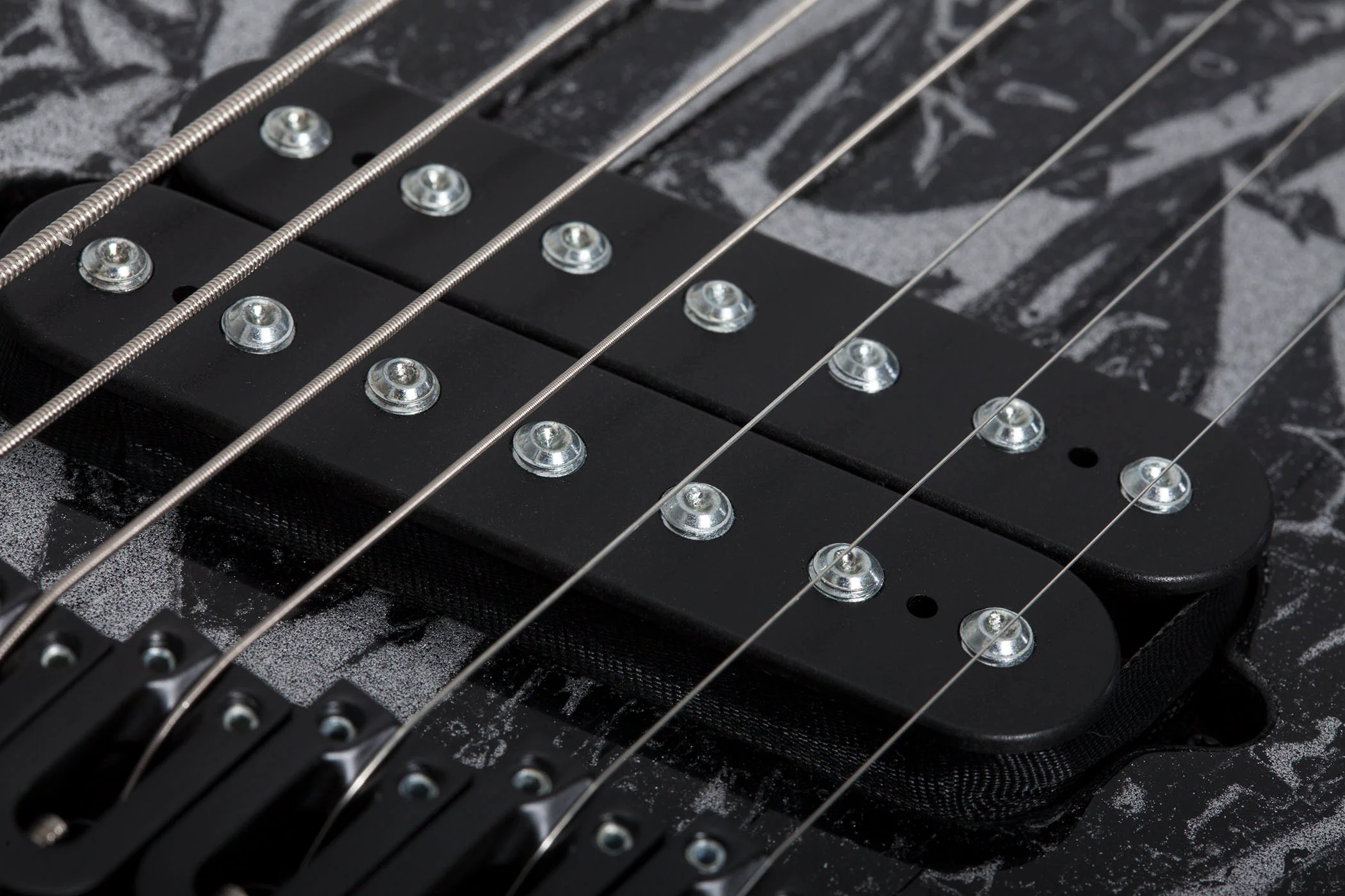 SCHECTER C-7 MULTISCALE SILVER MOUNTAIN GUITARRA ELECTRICA 7 CUERDAS SILVER MOUNTAIN - Image 6