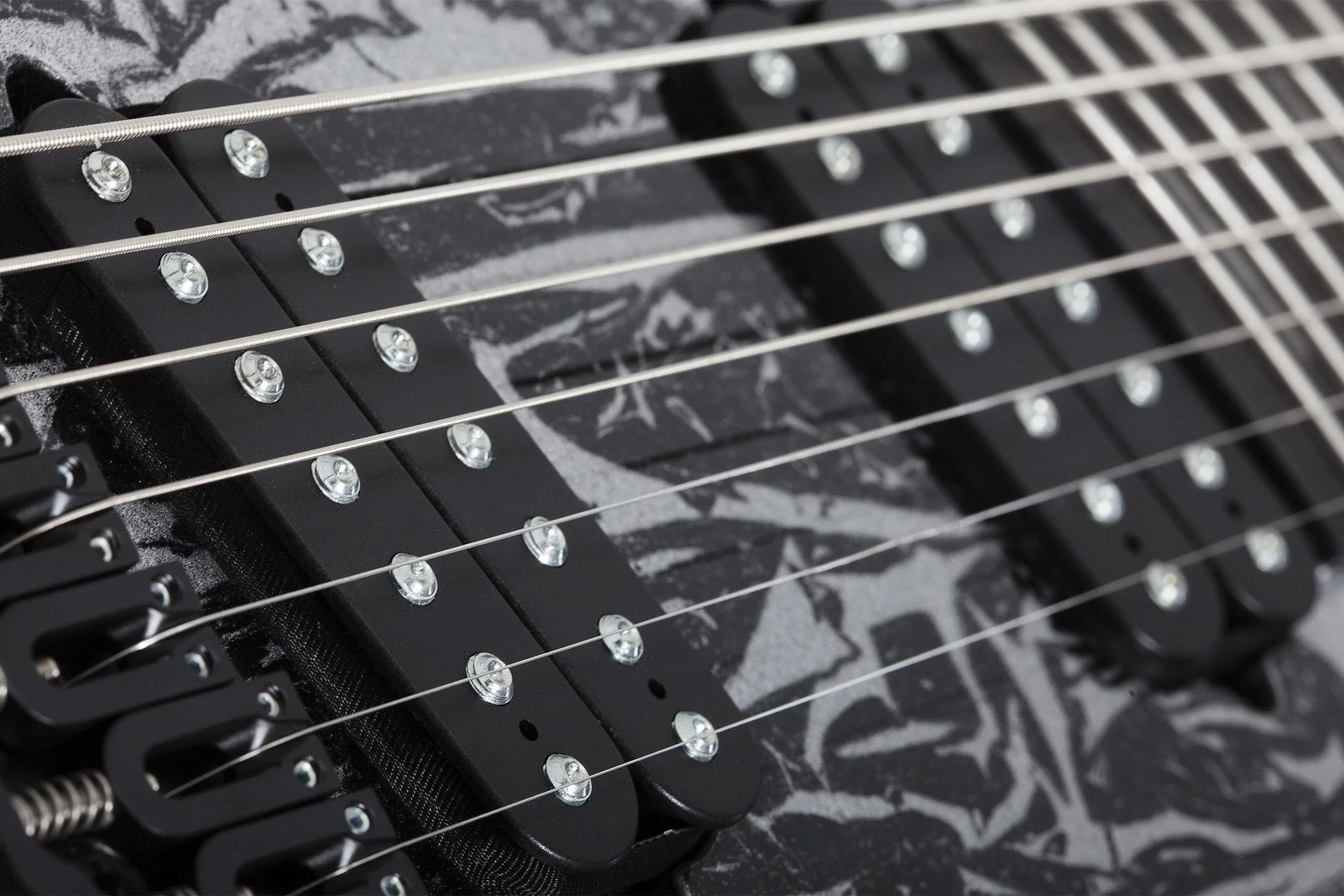 SCHECTER C-7 MULTISCALE SILVER MOUNTAIN GUITARRA ELECTRICA 7 CUERDAS SILVER MOUNTAIN - Image 7