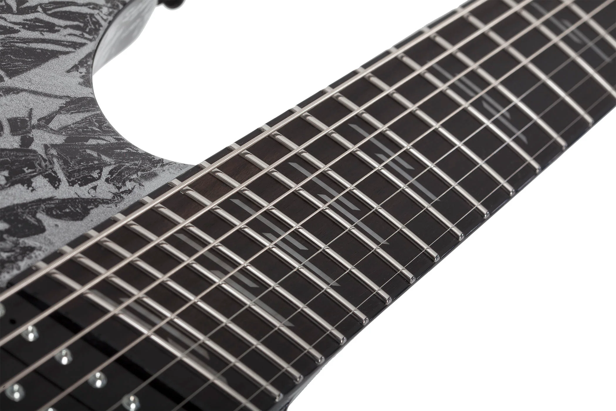SCHECTER C-7 MULTISCALE SILVER MOUNTAIN GUITARRA ELECTRICA 7 CUERDAS SILVER MOUNTAIN - Image 9