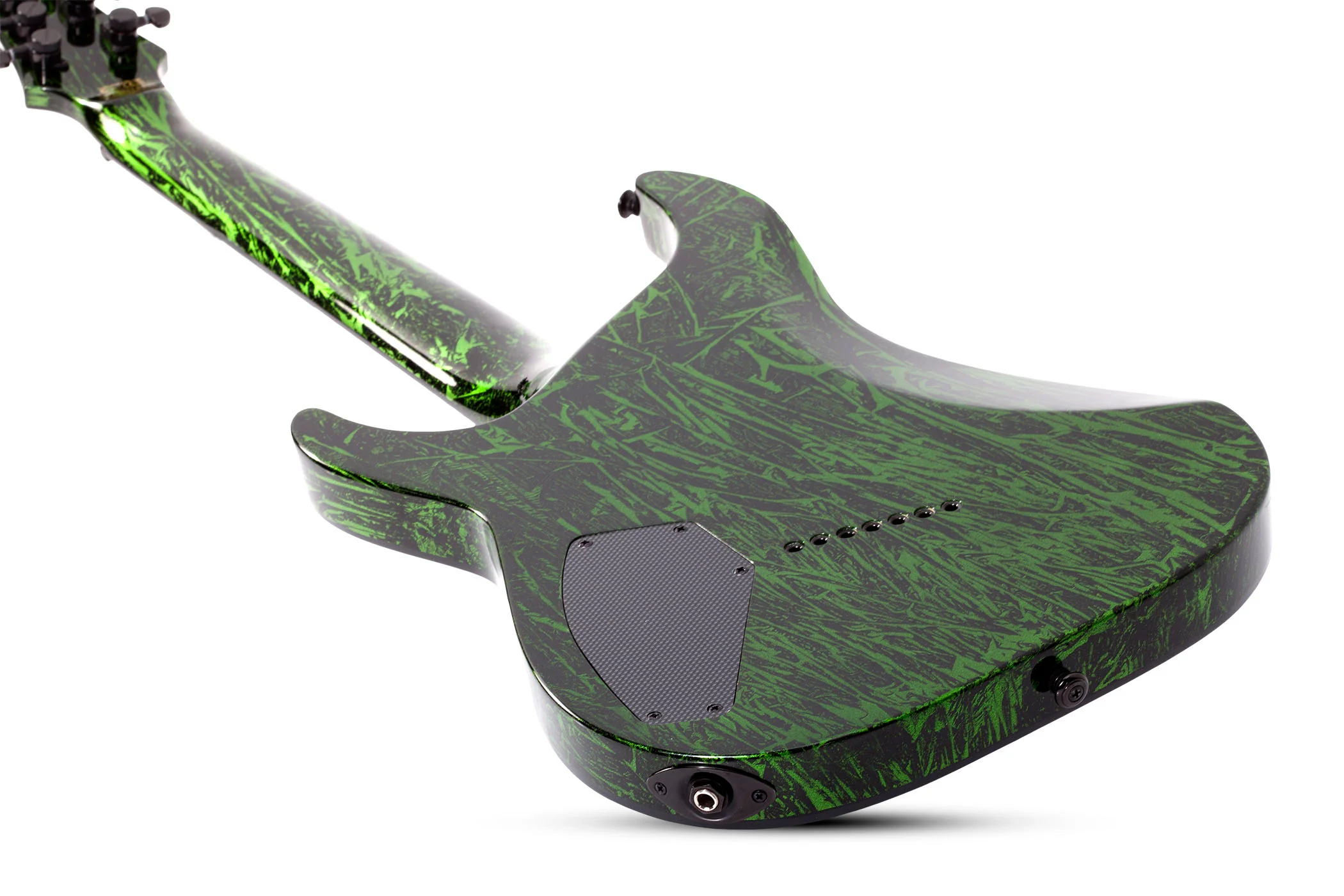SCHECTER C-7 MULTISCALE SILVER MOUNTAIN TV GUITARRA ELECTRICA TOXIC VENOM - Image 4