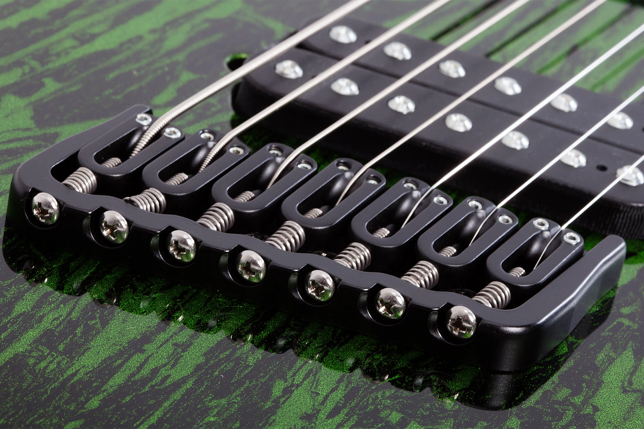 SCHECTER C-7 MULTISCALE SILVER MOUNTAIN TV GUITARRA ELECTRICA TOXIC VENOM - Image 6