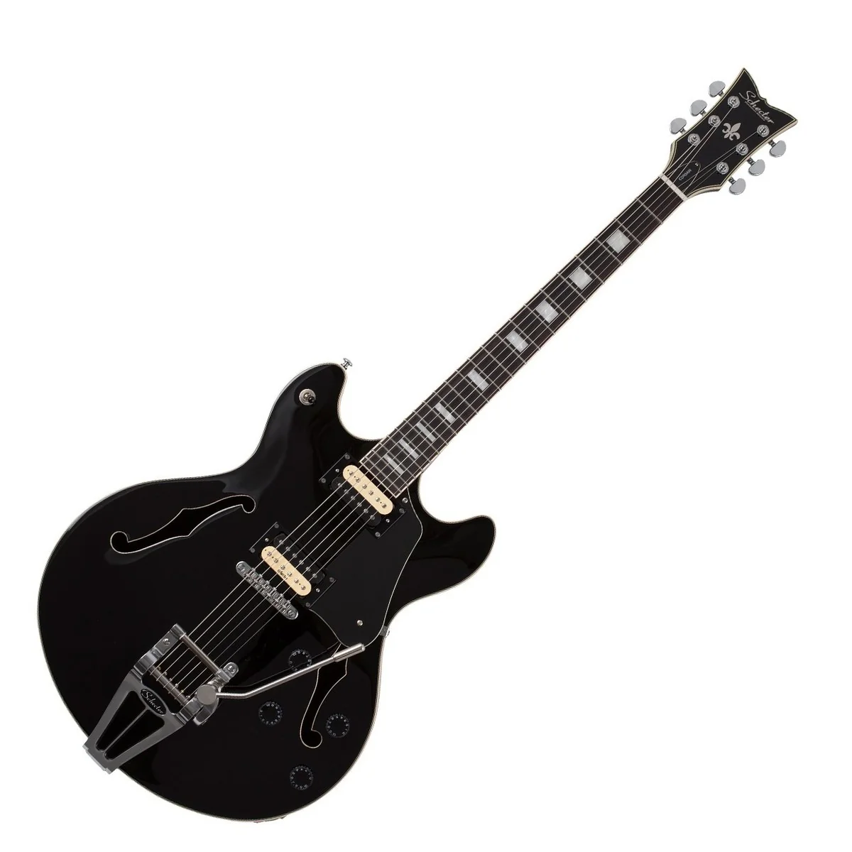 SCHECTER CORSAIR GBLK GUITARRA ELECTRICA GLOSS BLACK - Image 12