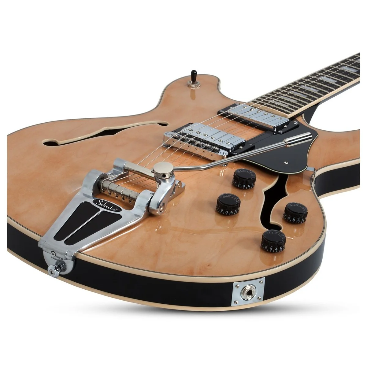 SCHECTER CORSAIR GNAT GUITARRA ELECTRICA GLOSS NATURAL - Image 4