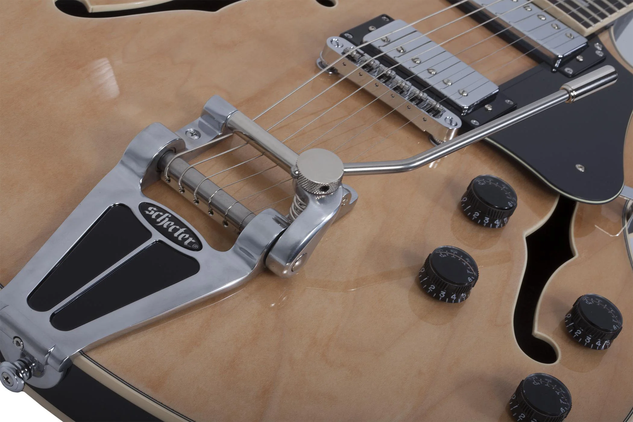 SCHECTER CORSAIR GNAT GUITARRA ELECTRICA GLOSS NATURAL - Image 6