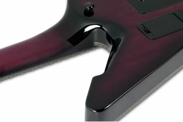 SCHECTER E-1 FR-S TPB GUITARRA ELECTRICA TRANSPARENT PURPLE BURST - Image 7