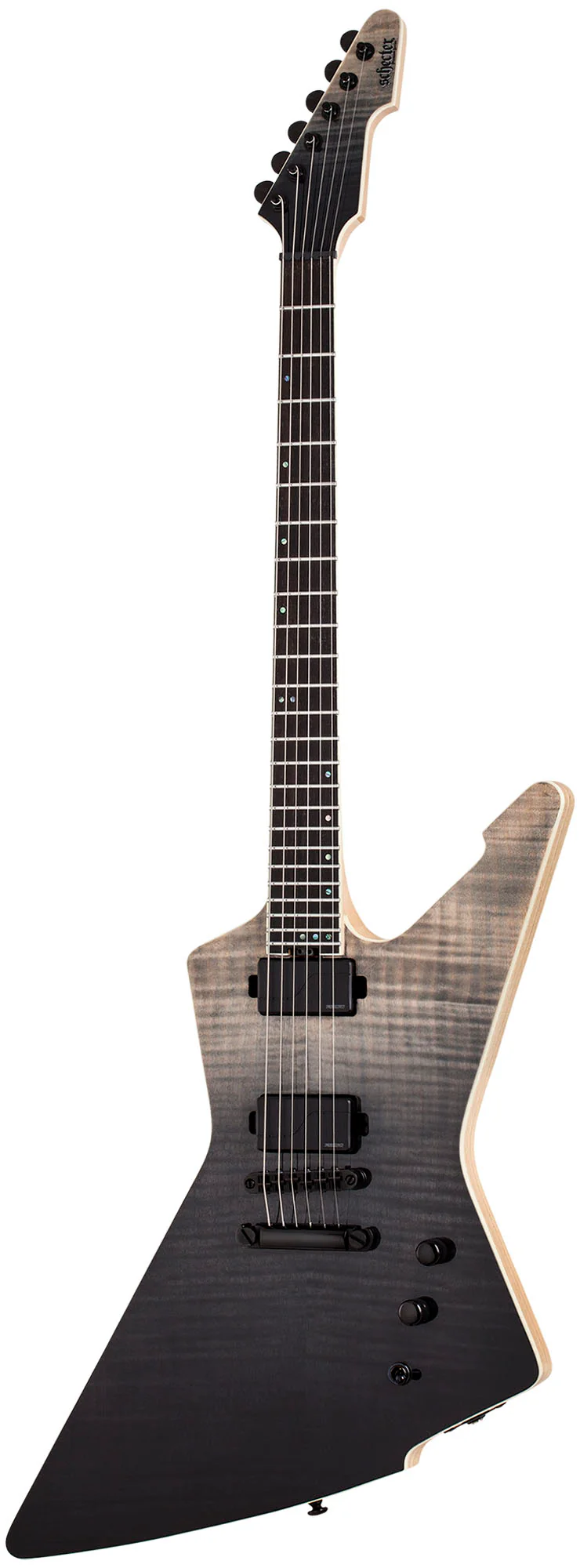 SCHECTER E-1 SLS ELITE BFB GUITARRA ELECTRICA BLACK FADE BURST