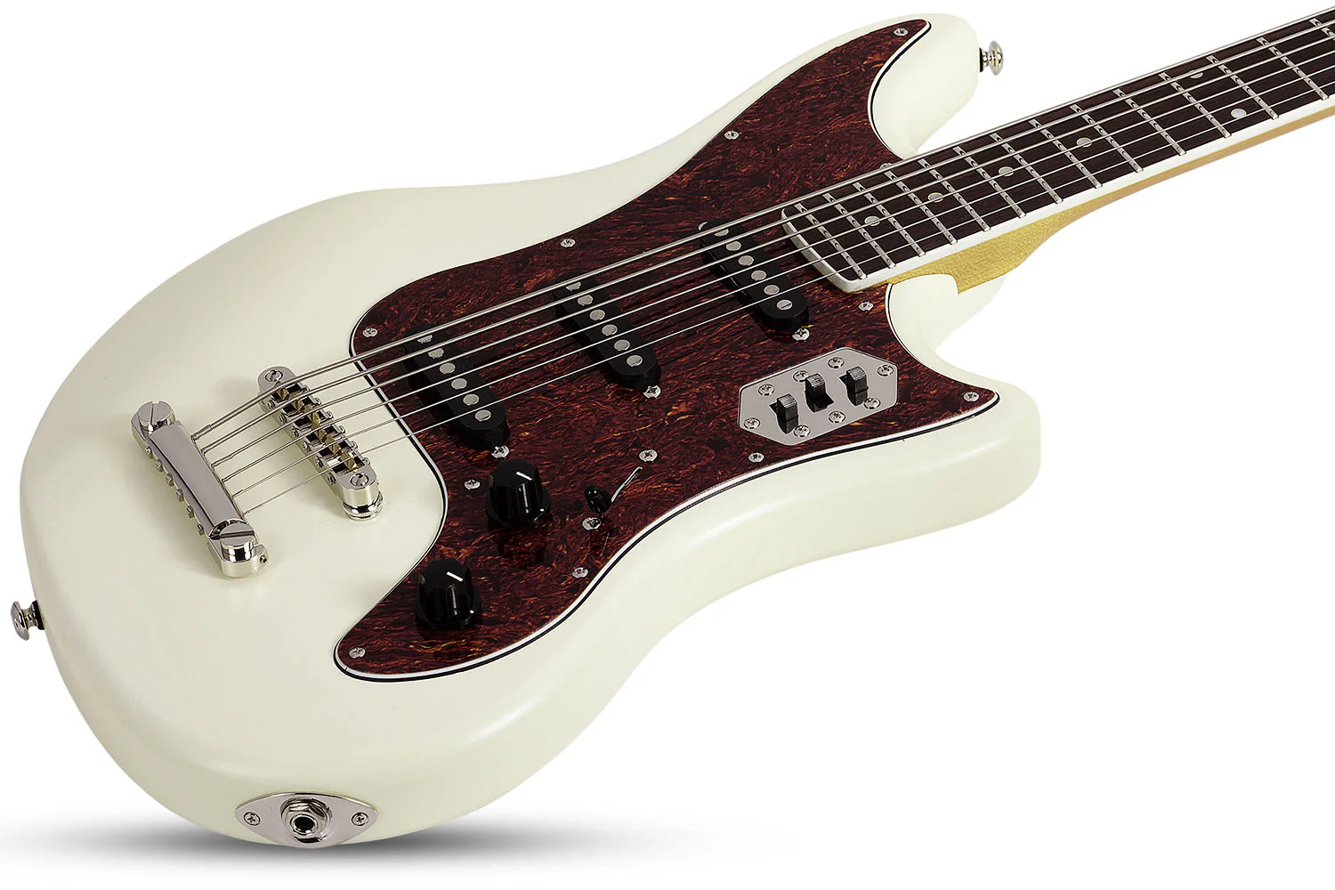 SCHECTER HELLCAT VI IVYP GUITARRA ELECTRICA IVORY PEARL - Image 2