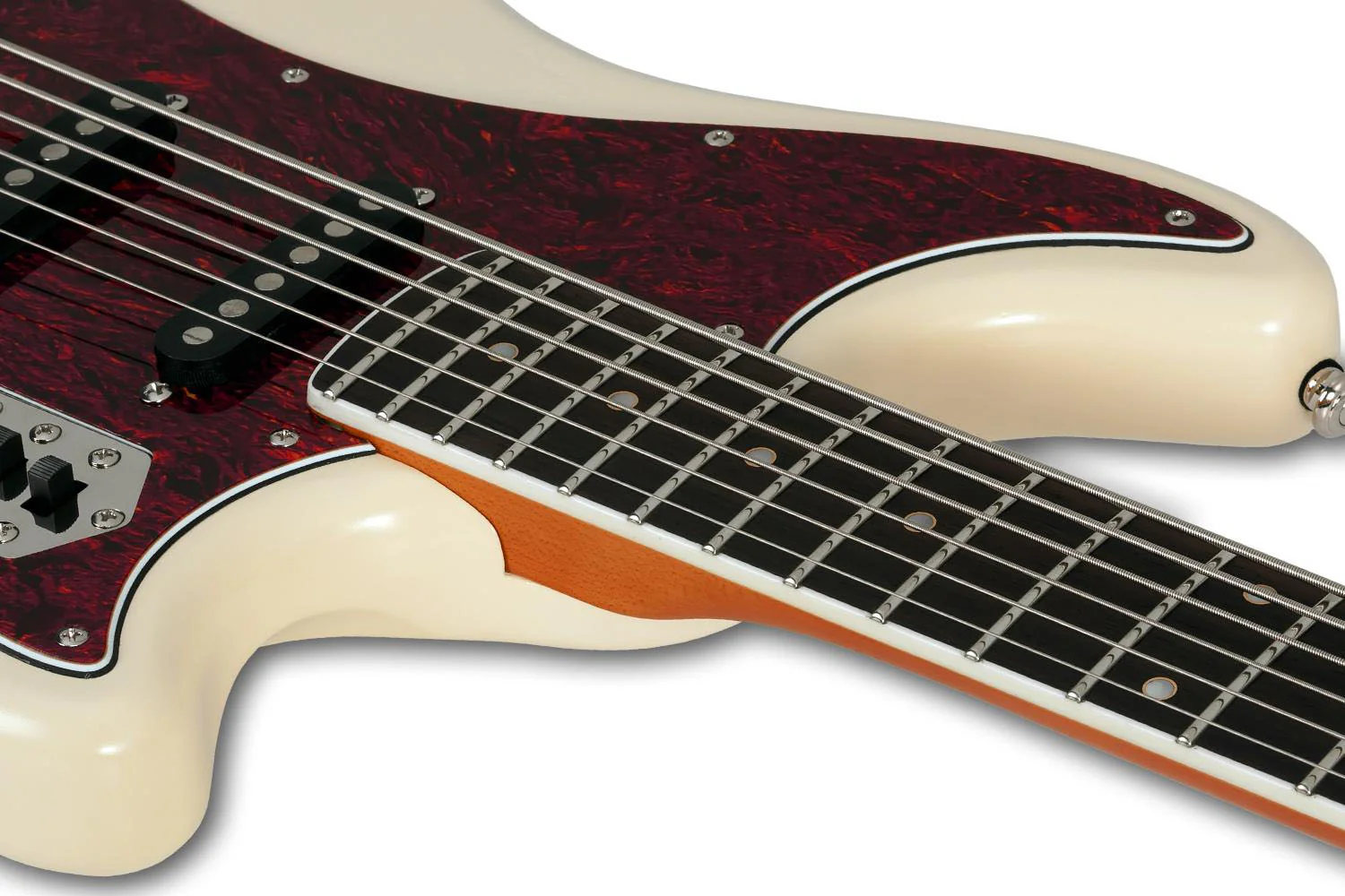 SCHECTER HELLCAT VI IVYP GUITARRA ELECTRICA IVORY PEARL - Image 5