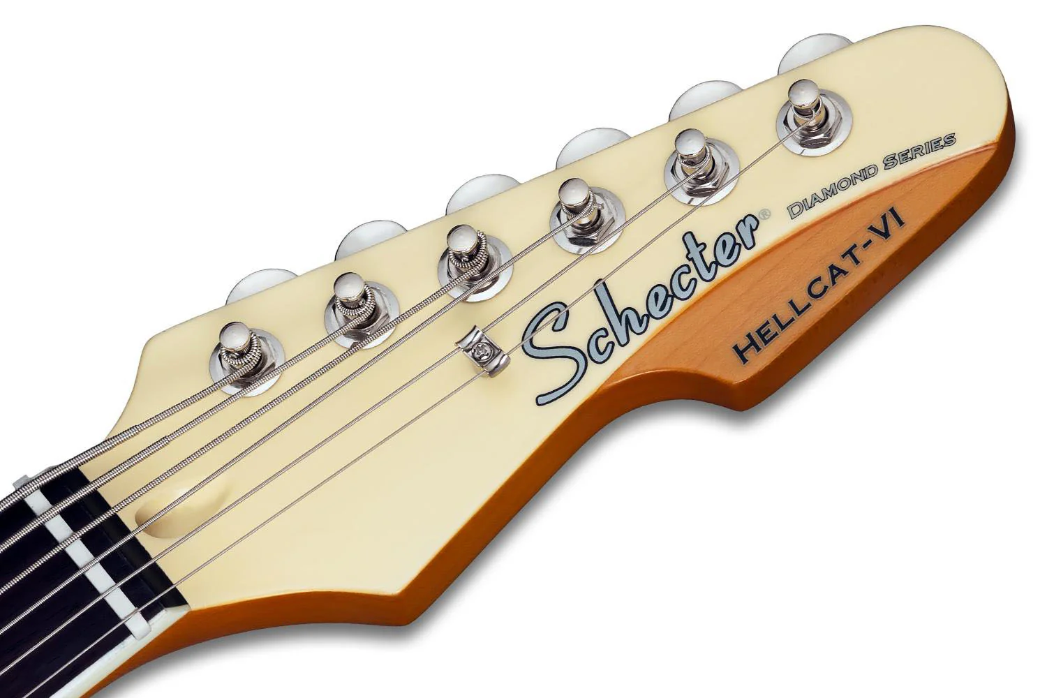 SCHECTER HELLCAT VI IVYP GUITARRA ELECTRICA IVORY PEARL - Image 8