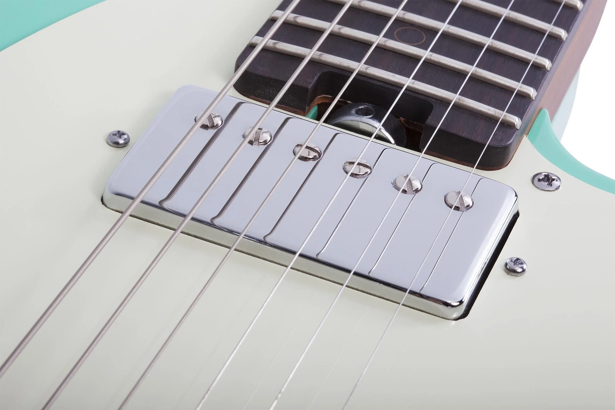 SCHECTER NICK JOHNSTON PT AG GUITARRA ELECTRICA ATOMIC GREEN - Image 10