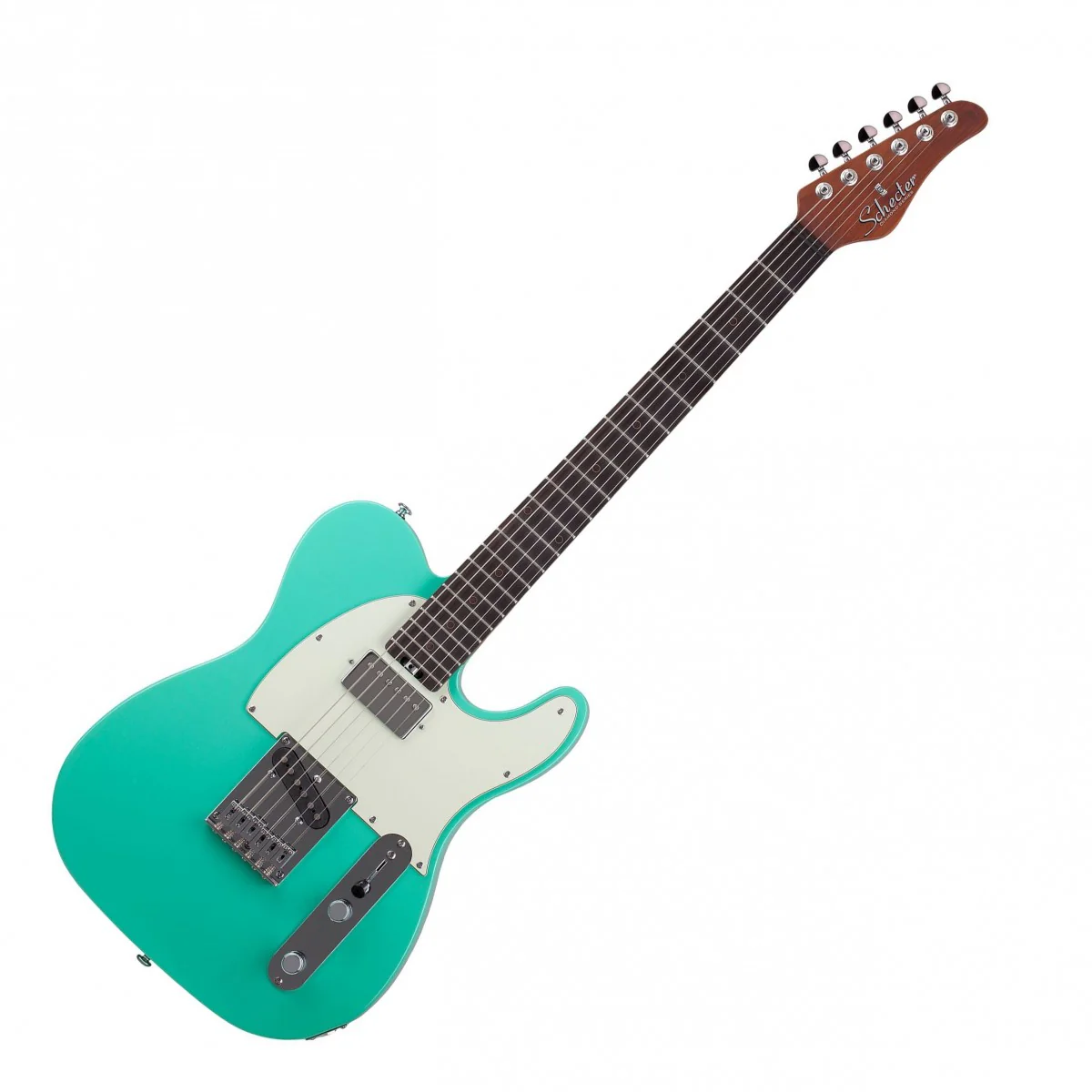 SCHECTER NICK JOHNSTON PT AG GUITARRA ELECTRICA ATOMIC GREEN - Image 14