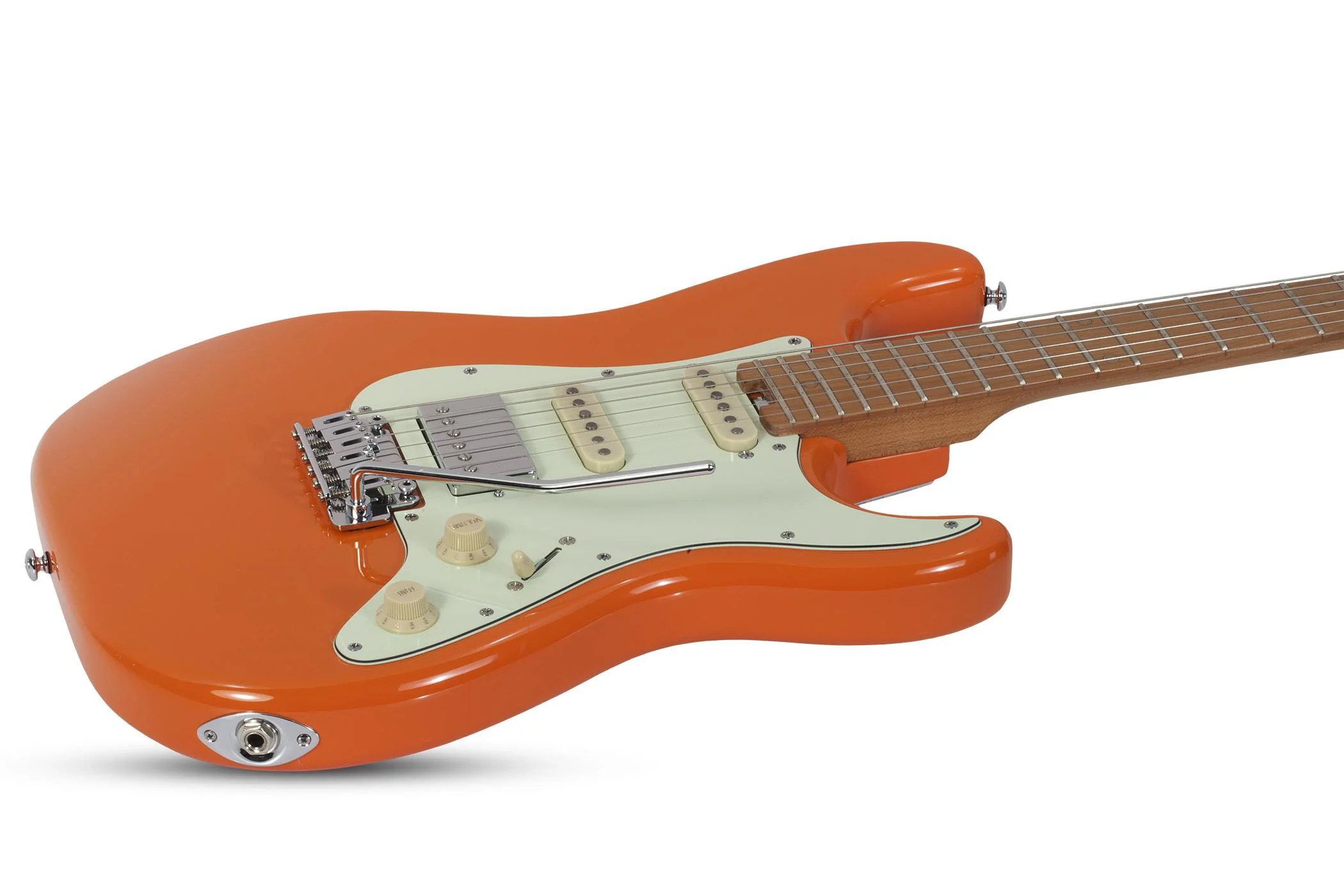 SCHECTER NICK JOHNSTON TRADITIONAL HSS GUITARRA ELECTRICA ATOMIC ORANGE - Image 2