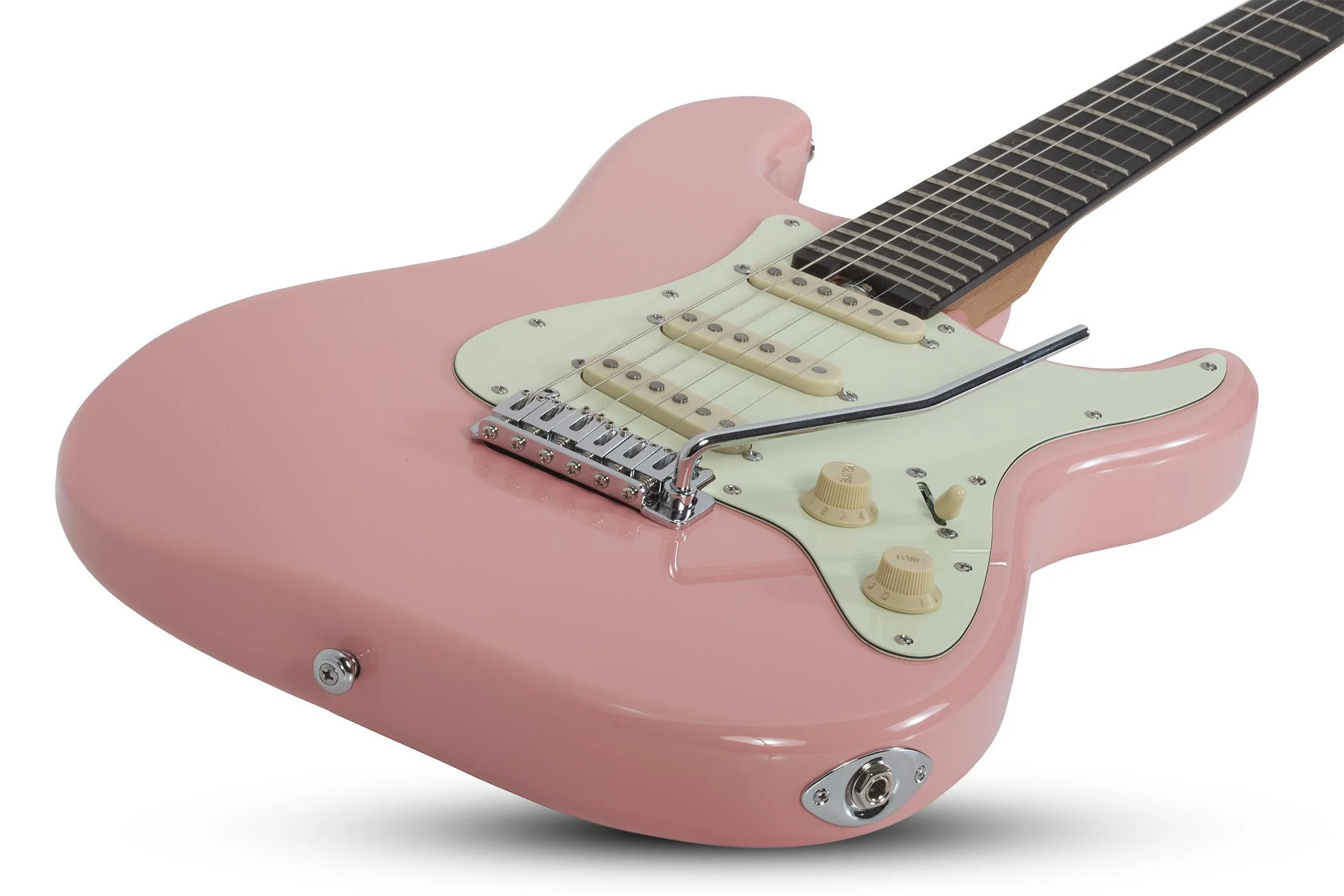 SCHECTER NICK JOHNSTON TRADITIONAL SSS GUITARRA ELECTRICA ATOMIC CORAL - Image 4