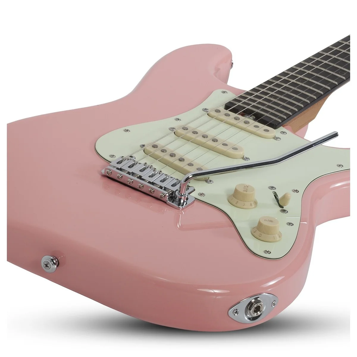 SCHECTER NICK JOHNSTON TRADITIONAL SSS GUITARRA ELECTRICA ATOMIC CORAL - Image 6