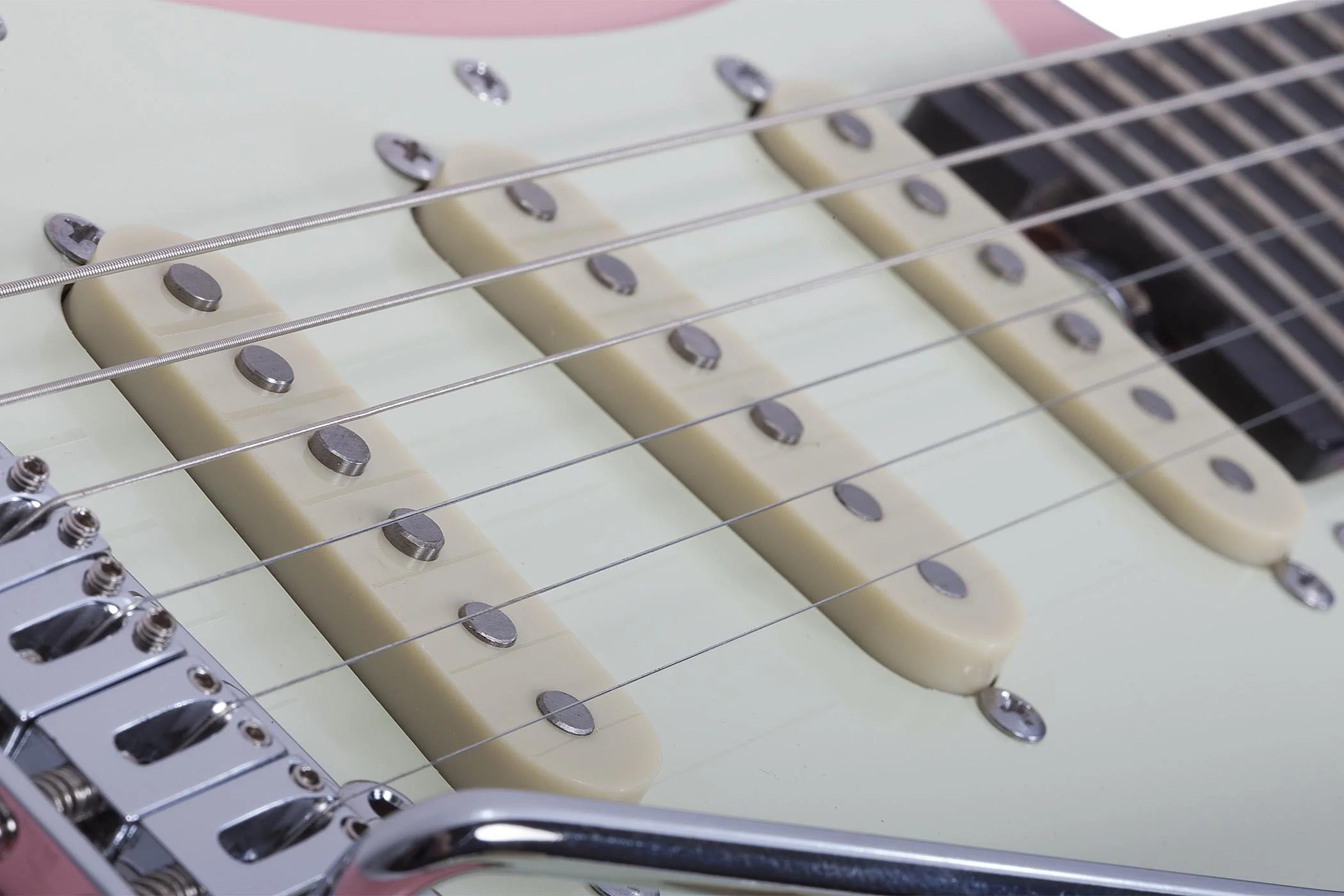 SCHECTER NICK JOHNSTON TRADITIONAL SSS GUITARRA ELECTRICA ATOMIC CORAL - Image 8