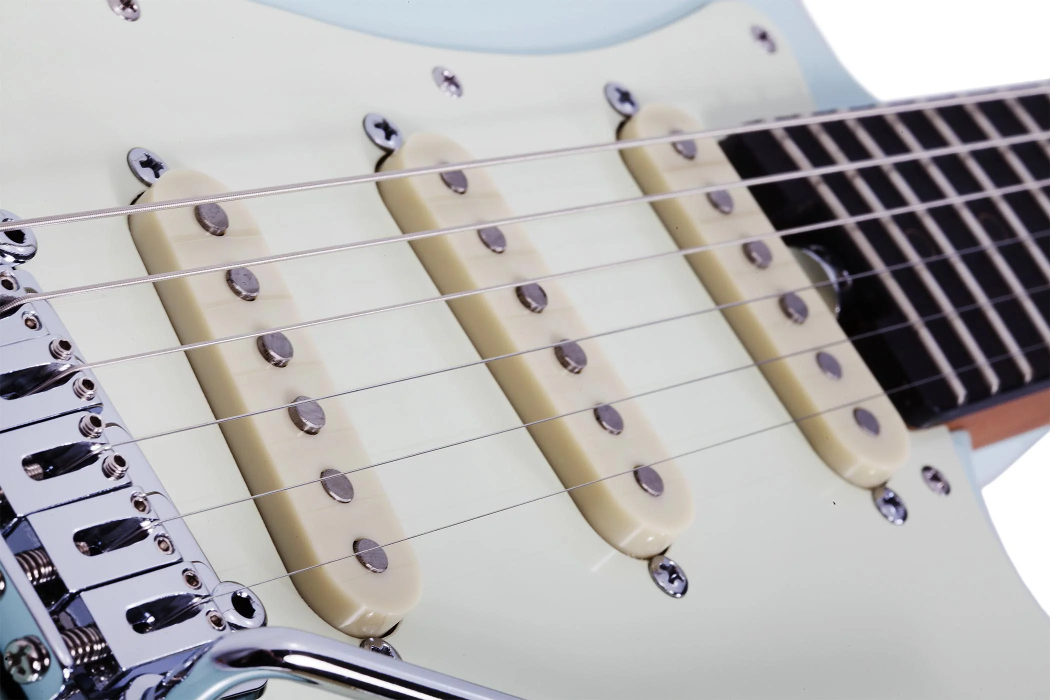 SCHECTER NICK JOHNSTON TRADITIONAL SSS GUITARRA ELECTRICA ATOMIC FROST - Image 10
