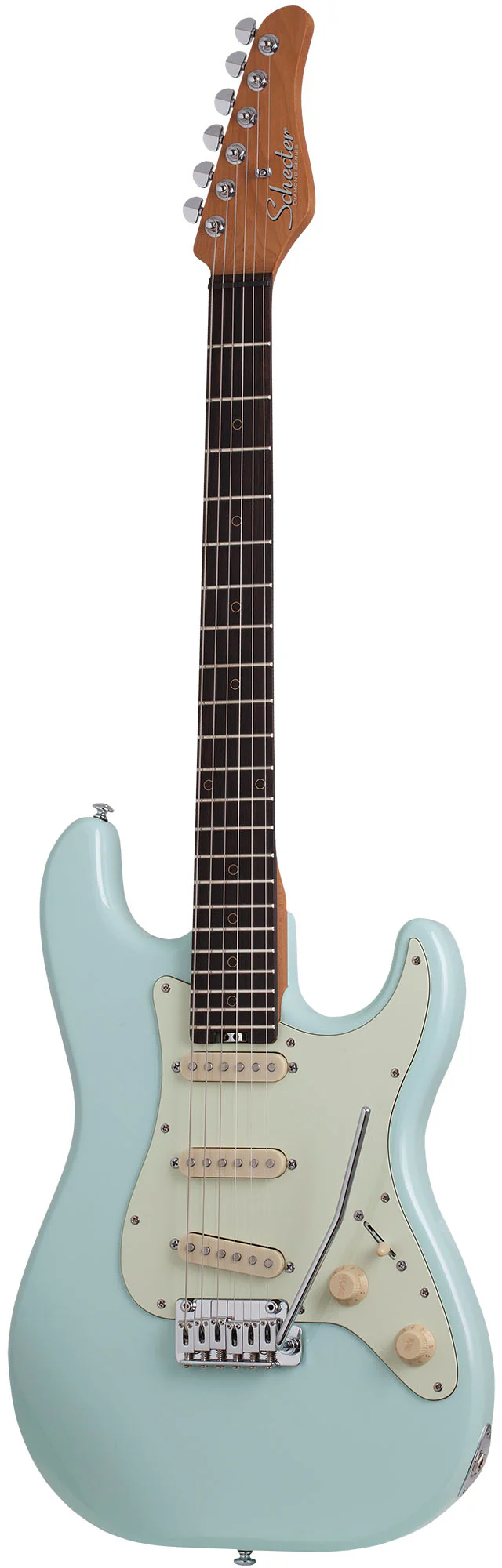 SCHECTER NICK JOHNSTON TRADITIONAL SSS GUITARRA ELECTRICA ATOMIC FROST - Image 2