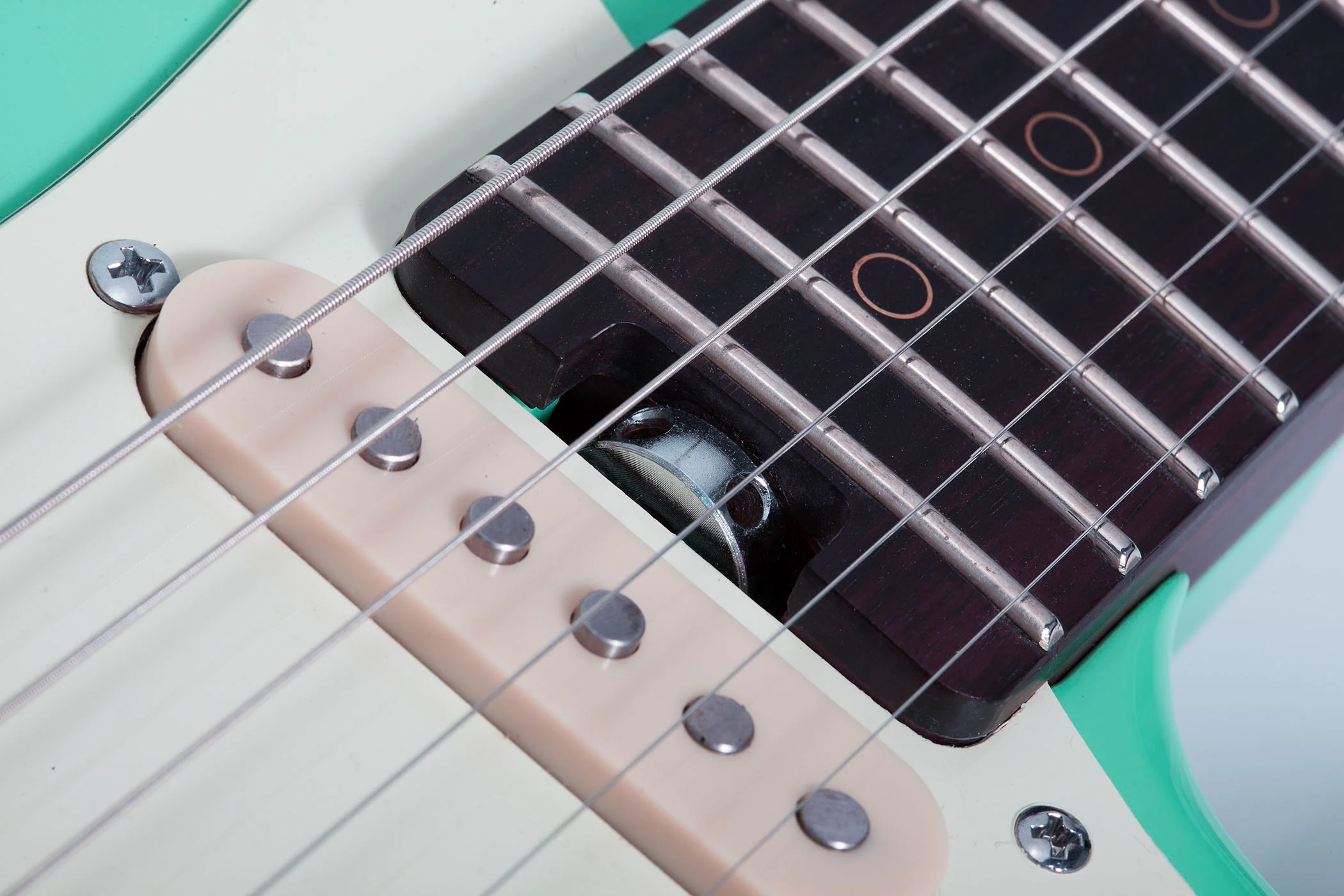 SCHECTER NICK JOHNSTON TRADITIONAL SSS GUITARRA ELECTRICA ATOMIC GREEN - Image 9
