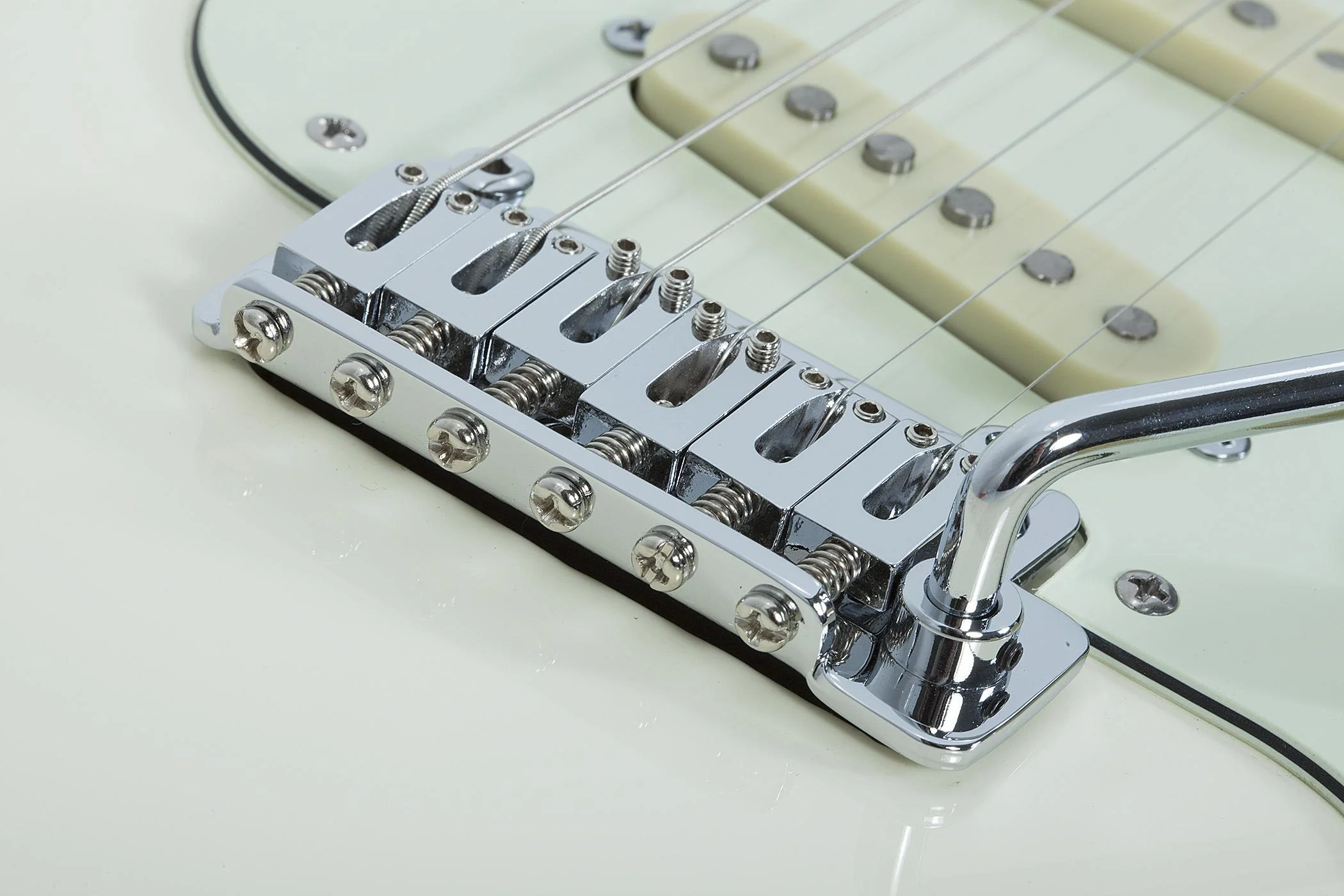SCHECTER NICK JOHNSTON TRADITIONAL SSS GUITARRA ELECTRICA ATOMIC SNOW - Image 5